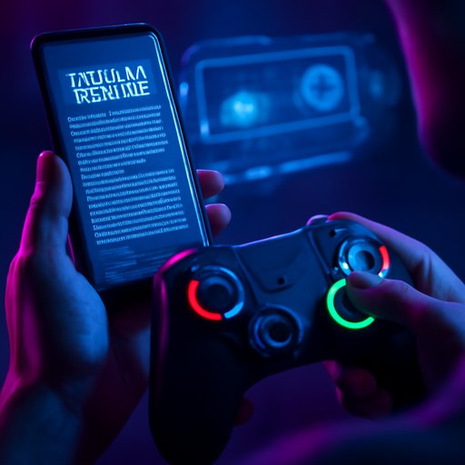 6777BET user reading agreement on phone